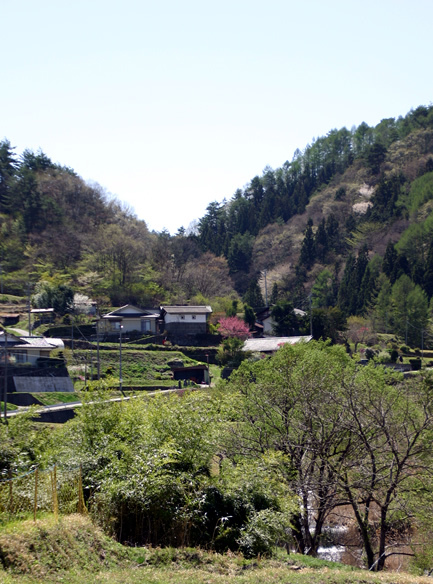 折り草峠：駒ヶ根側入り口