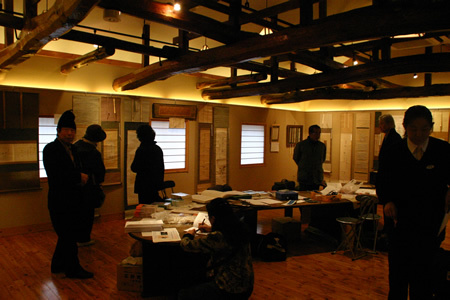 「井上井月展」2008年11/20-28、長野市のかんてんぱぱショップばてぃお大門店にて開催